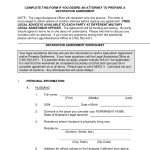 Free Legal Separation Agreement Form Nc Nc Office Of The State   Free Printable Divorce Papers For North Carolina