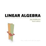 Free Linear Algebra Textbook   Free Printable Textbooks