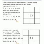 Free Math Puzzles Magic Square 5.gif (1000×1294) | Fifth Grade Math   Free Printable Math Puzzles