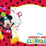 Free Mickey Mouse Summer Birthday | Free Printable Birthday   Free Printable Mickey Mouse Birthday Invitations