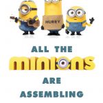 Free Minion Movie Printable Party Decoration Pack! #minions   Mrs   Thanks A Minion Free Printable