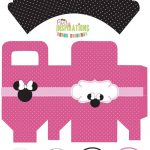 Free Minnie Mouse Party Printables   Cupcake Wrappers, Favor Boxes   Free Printable Minnie Mouse Cupcake Wrappers