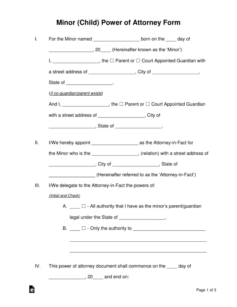 Free Printable Medical Power Of Attorney Free Printable