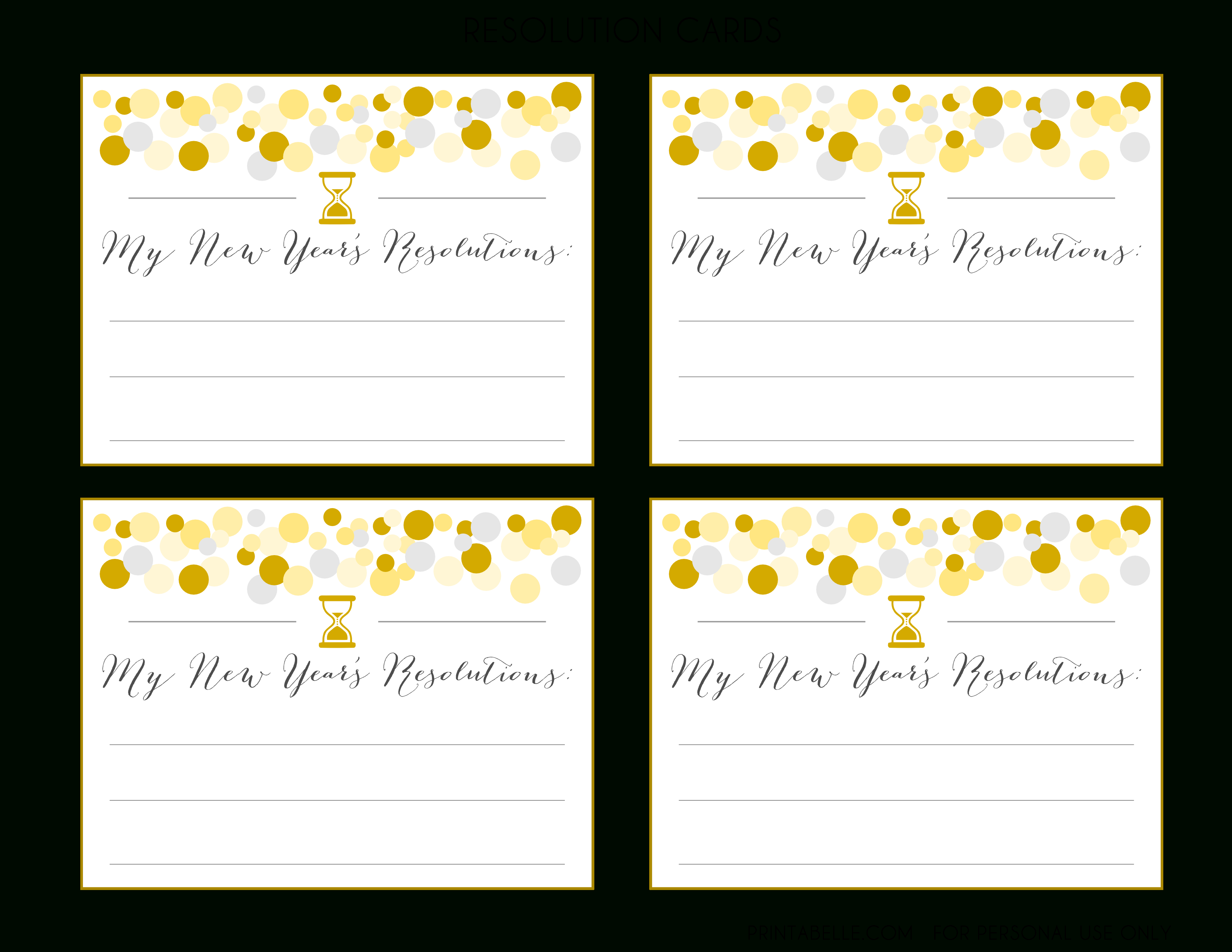 Free New Year&amp;#039;s Party Printables | Catch My Party - Free Printable Happy New Year Cards