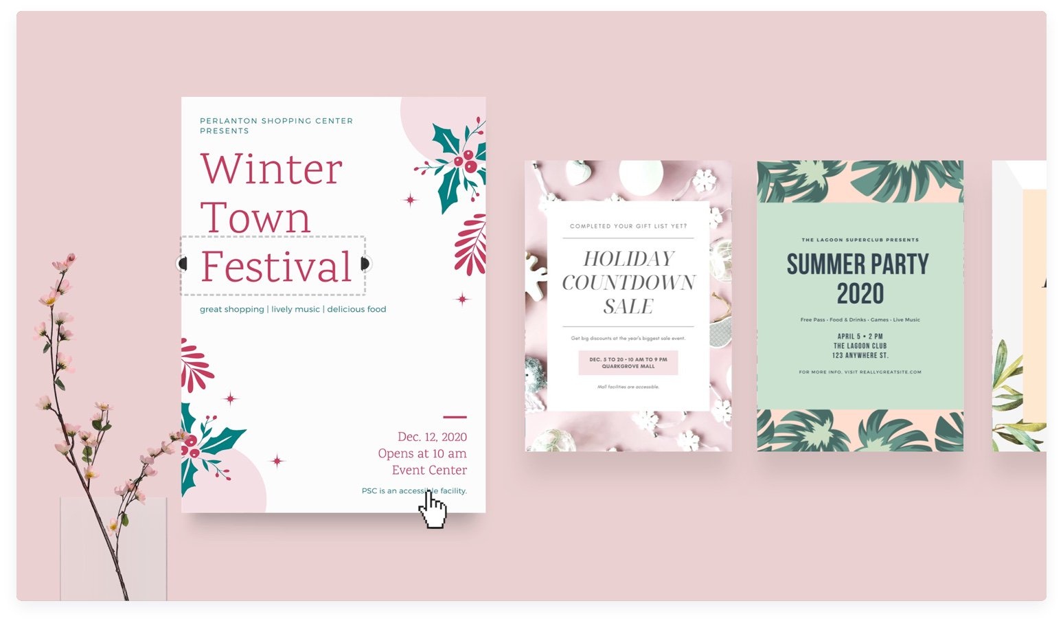 Free Online Flyer Maker: Design Custom Flyers With Canva - Free Printable Event Flyer Templates