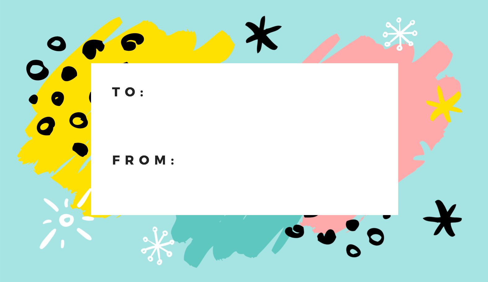 Free Online Gift Tags Maker: Design A Custom Gift Tag - Canva - Free Printable Customizable Gift Tags