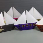 Free Origami Sailboat Paper   Print Your Own!   Pirate And Shark   Free Printable Sailboat Template