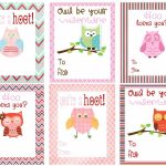 Free Owl Printables | Free Printable Valentine's Day Cards For Kids   Free Printable Valentines Day Cards