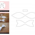 Free Paper Bow Template   Tutlin.psstech.co   Free Bow Tie Template Printable