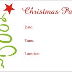 Free Personalized Party Invites   Free Printable Religious Christmas Invitations