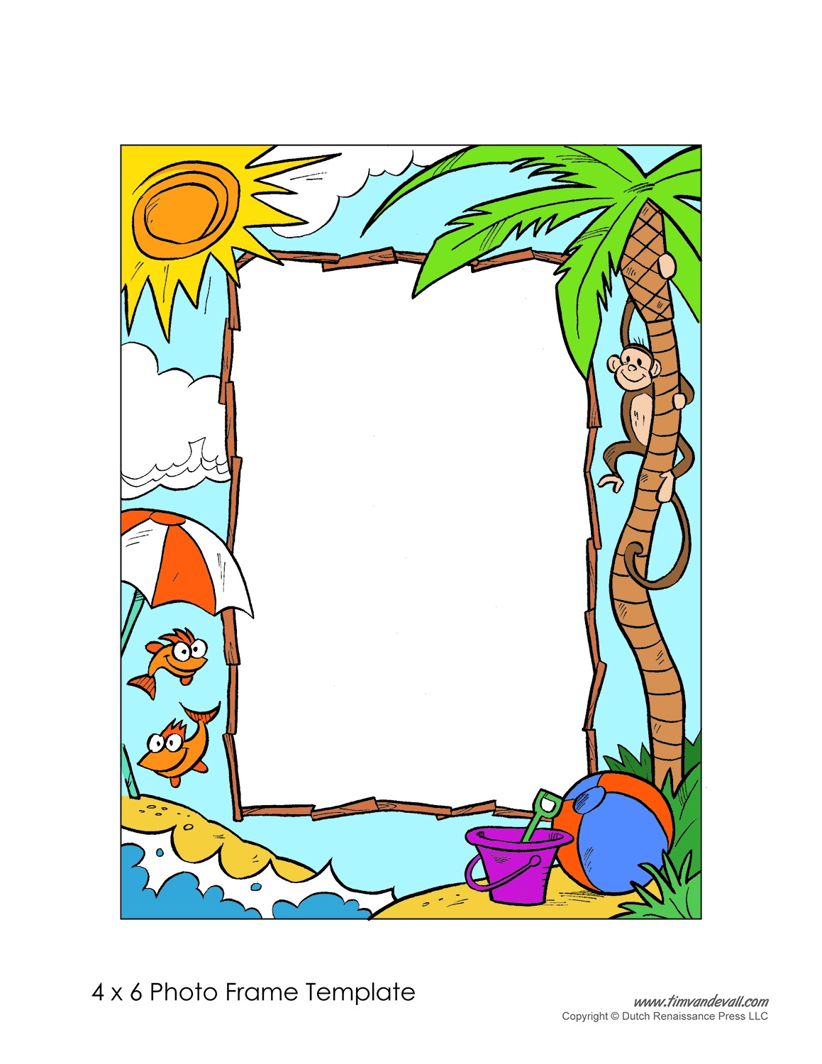 Free Photo Frame Templates - Make Your Own Photo Frame - Free Printable Photo Frames