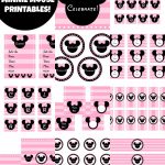 Free Pink Minnie Mouse Birthday Party Printables | Minnie ♥ Micky   Free Printable Mickey Mouse Birthday Banner