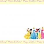 Free Princess Invitations To Print | Free Printable Disney Princess   Free Princess Printable Invitations