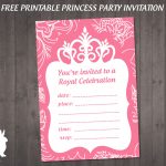 Free Princess Party Invitation | Free Party Invitationsruby And   Free Printable Princess Invitations