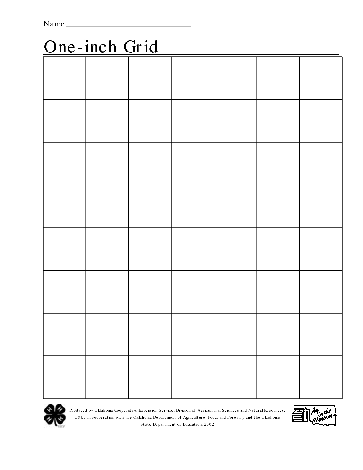 Free Printable 1 Inch Grid Paper | Math | Printable Graph Paper - Free Printable Graph Paper No Download