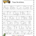 Free Printable Abc Tracing Worksheets #2 | Places To Visit   Free Printable Abc Worksheets