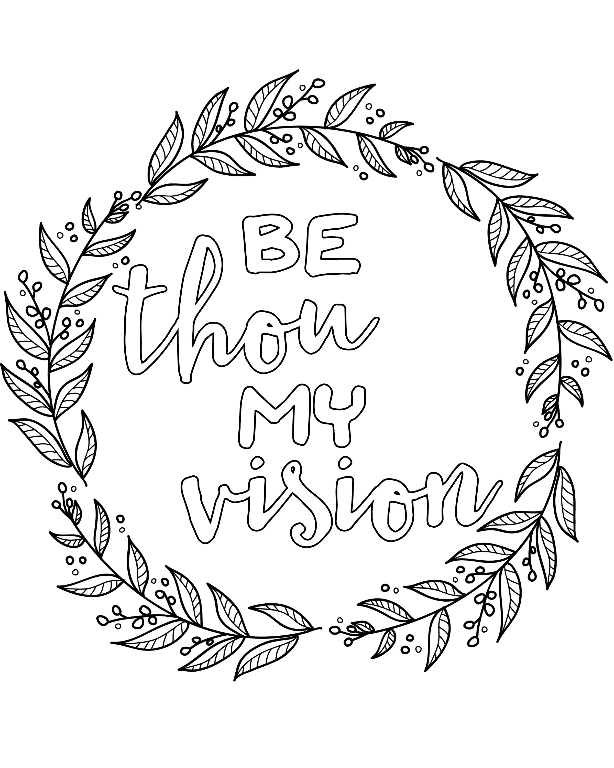 Free Printable Adult Coloring Pages - Hymns &amp;amp; Scripture - Our - Free Printable Coloring Cards For Adults