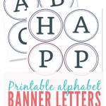 Free Printable Alphabet Letters Banner | Theveliger   Free Printable Alphabet Letters For Banners
