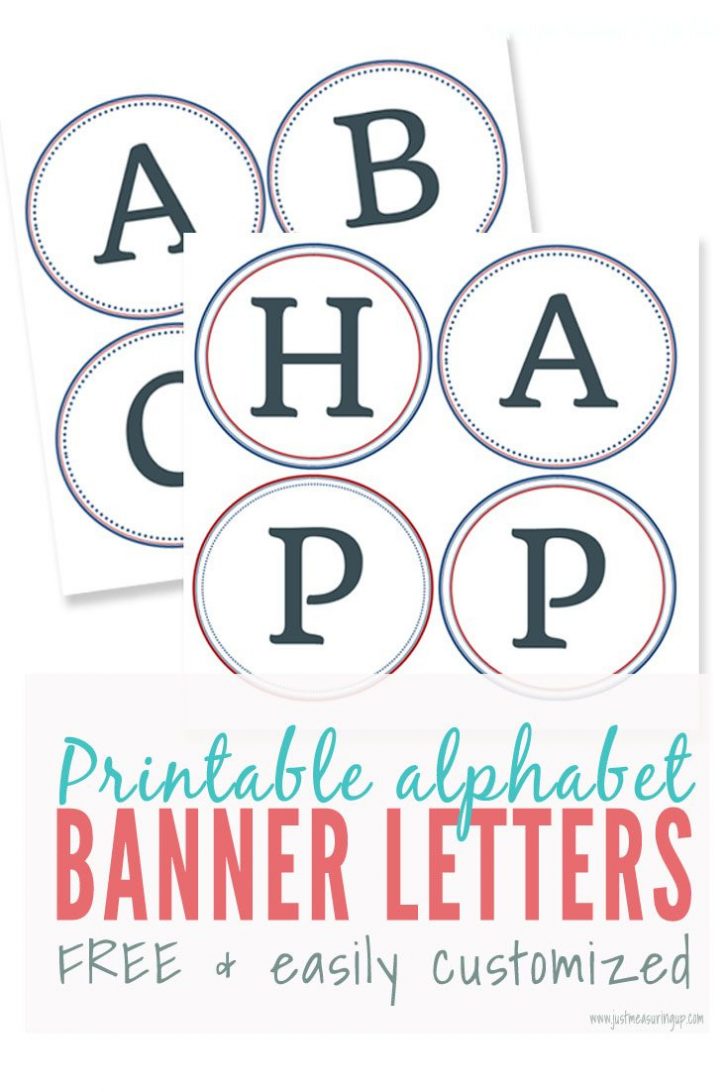 Free Printable Alphabet Letters For Banners