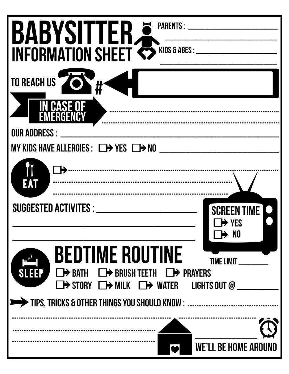 free-printable-parent-information-sheet-free-printable