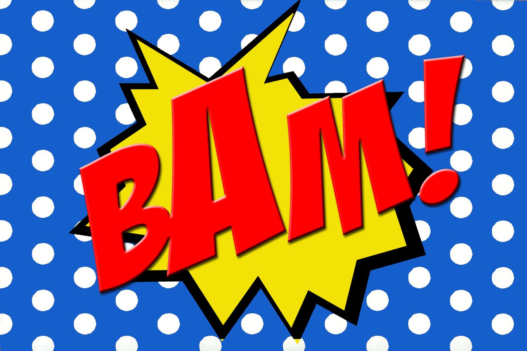 Free Printable Bam! Comic Book Word. | Super Hero Party | Superhero - Free Printable Superhero Words
