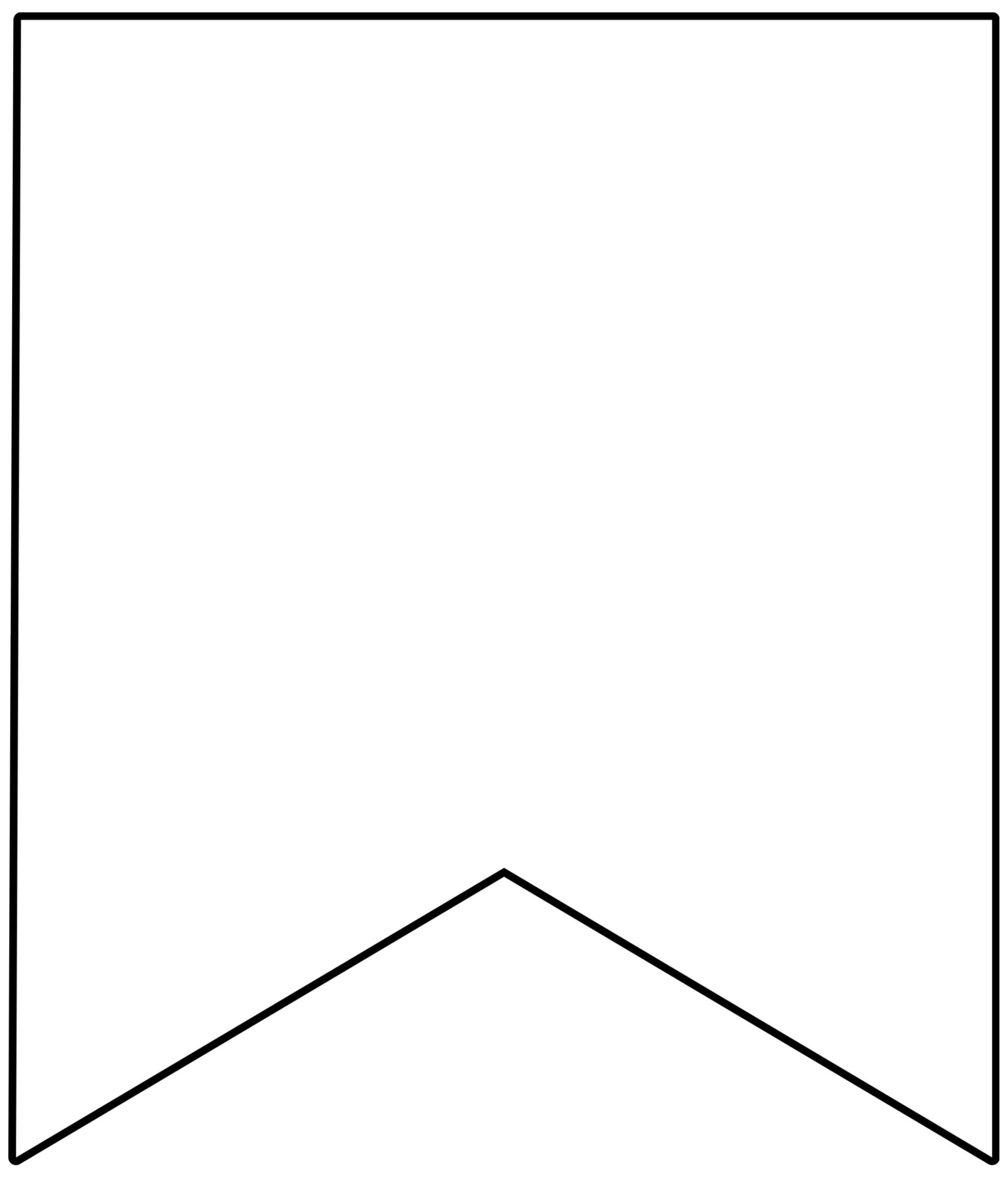 Free Printable Blank Flag Template Free Printable