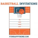 Free Printable Basketball Themed Party Invitations | Best Of   Free Printable Basketball Cards