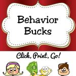 Free Printable Behavior Bucks For Kids | Behavior Charts | Toddler   Free Printable Chore Bucks