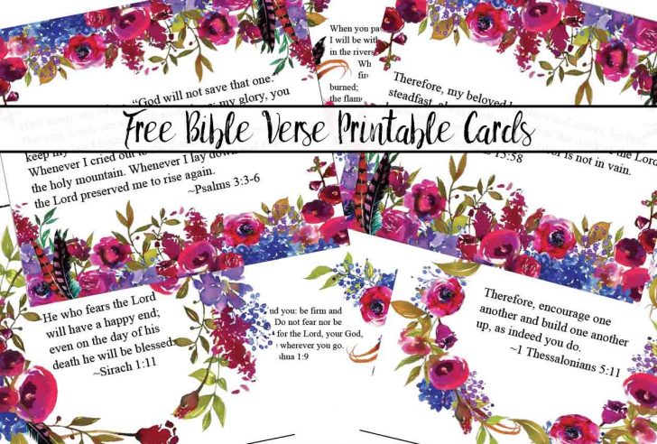 Free Printable Scripture Cards