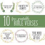 Free Printable Bible Verses   Christinas Adventures   Free Printable Scripture Verses