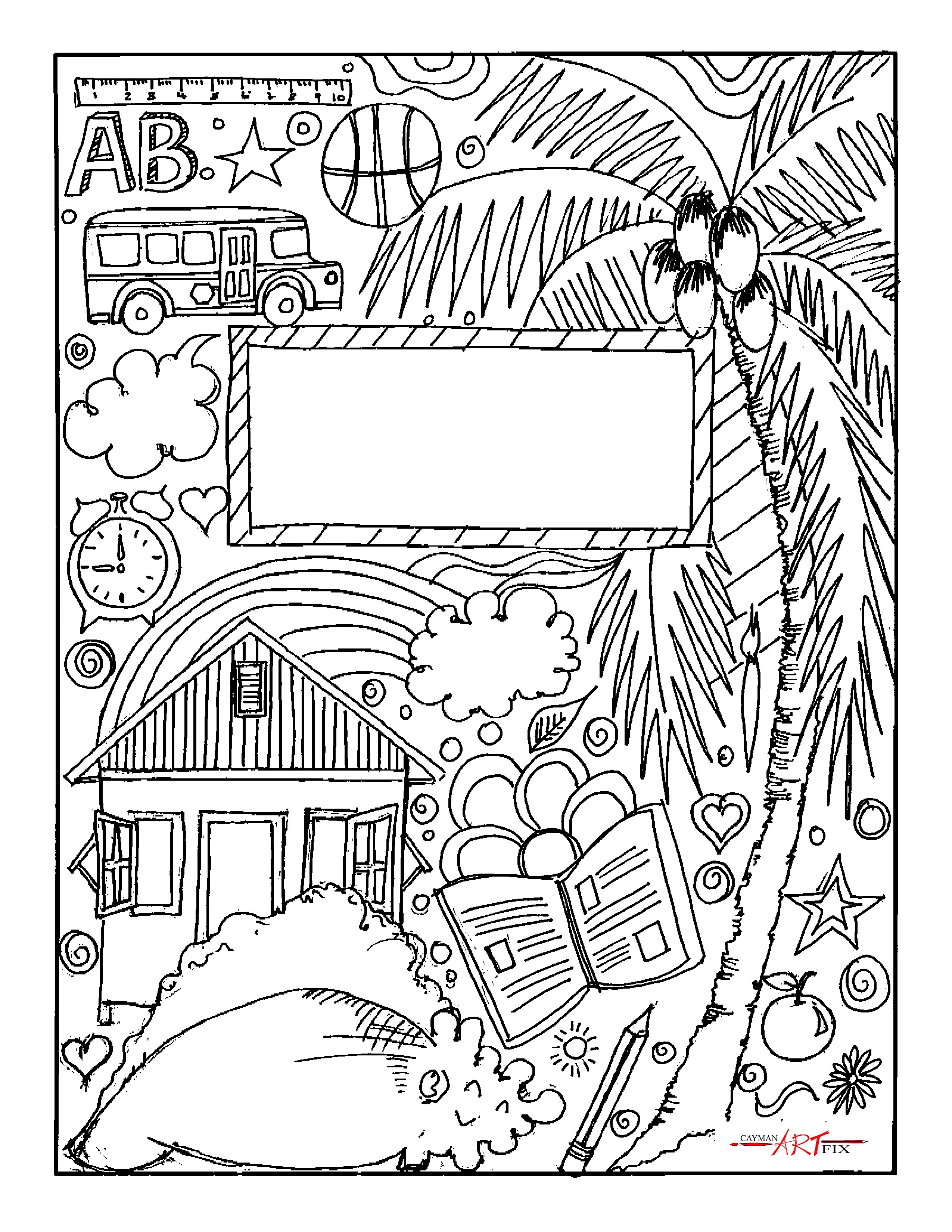 Free Printable Binder Covers To Color Printable Templates