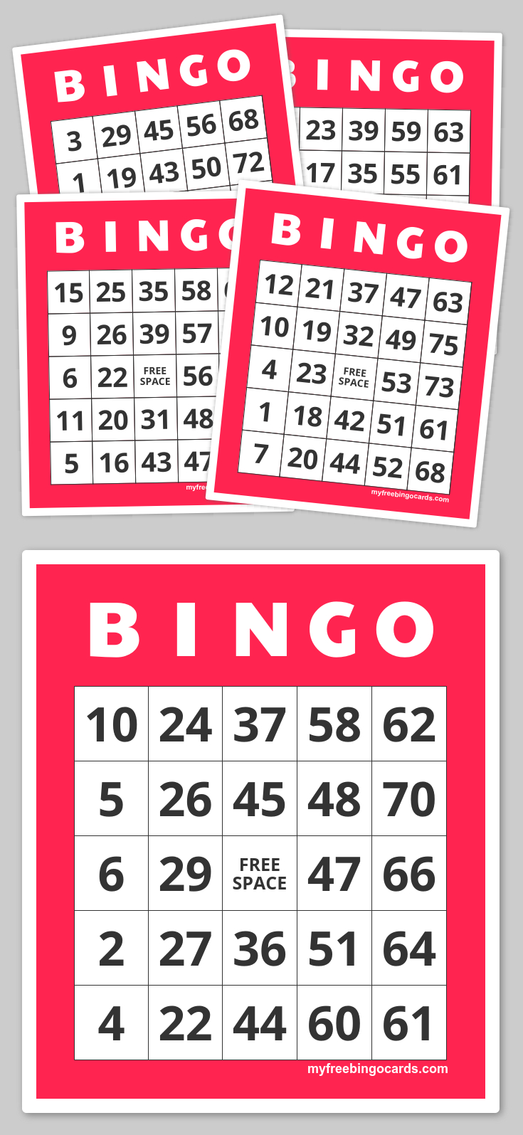 Free Printable Bingo Cards | Family Nights Education | Free - Free Printable Bingo Cards 1 75