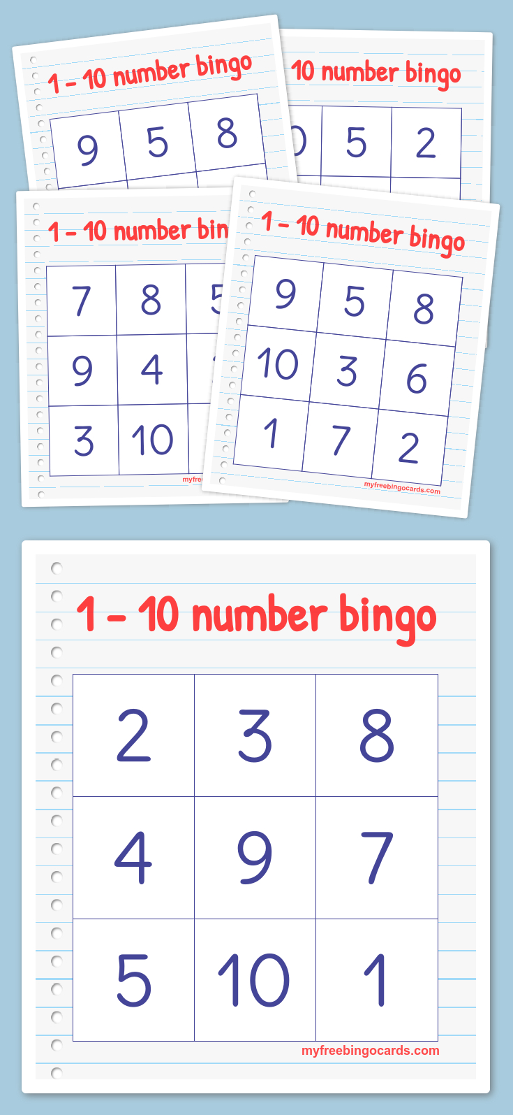 Free Printable Bingo Cards | Math | Kindergarten Math, Preschool - Math Bingo Free Printable