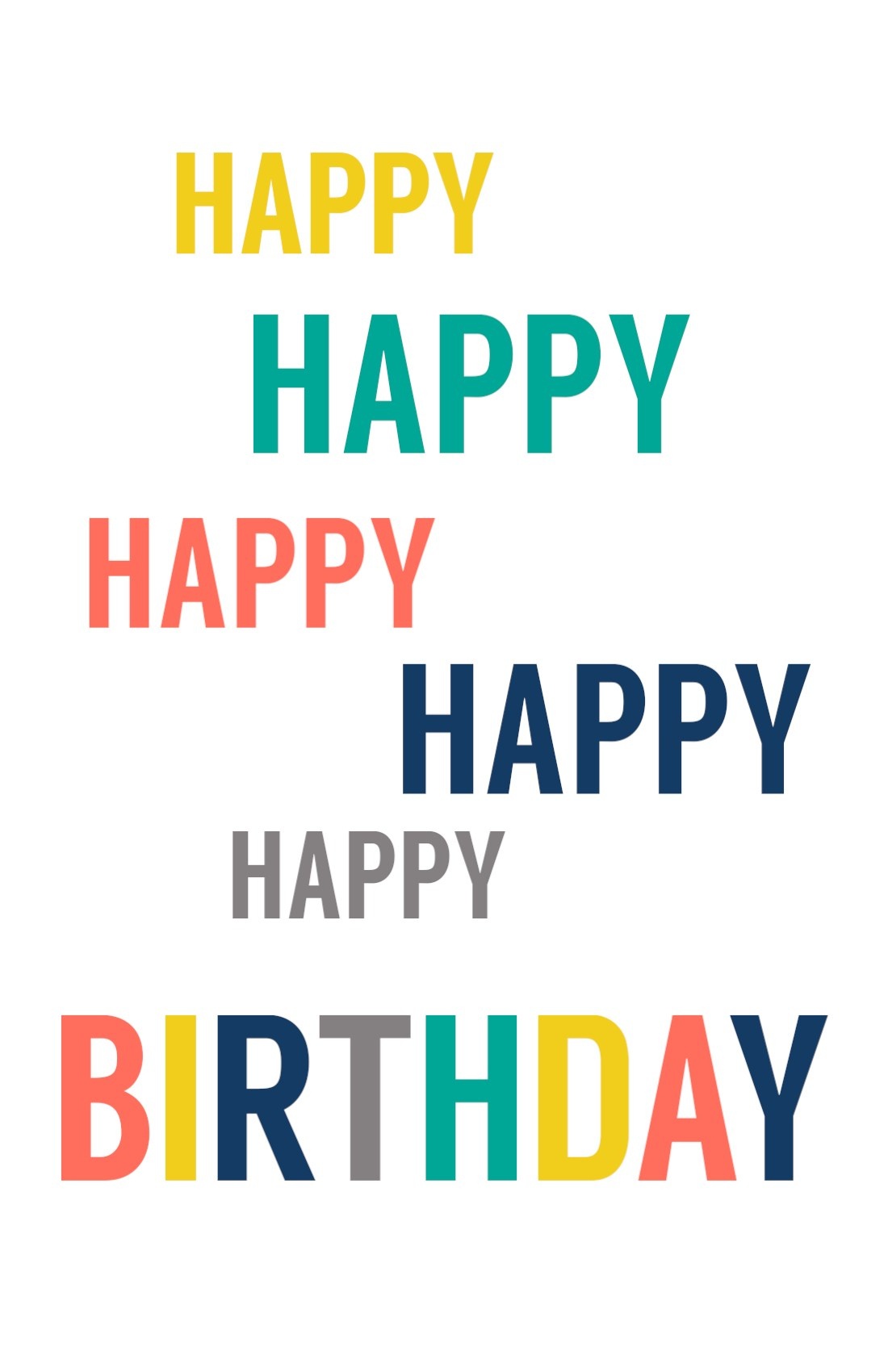 Free Printable Birthday Cards - Paper Trail Design - Free Printable Birthday Cards For Wife