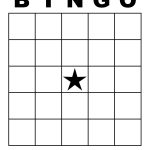 Free Printable Blank Bingo Cards Template 4 X 4 | Classroom | Blank   Free Printable Blank Bingo Cards