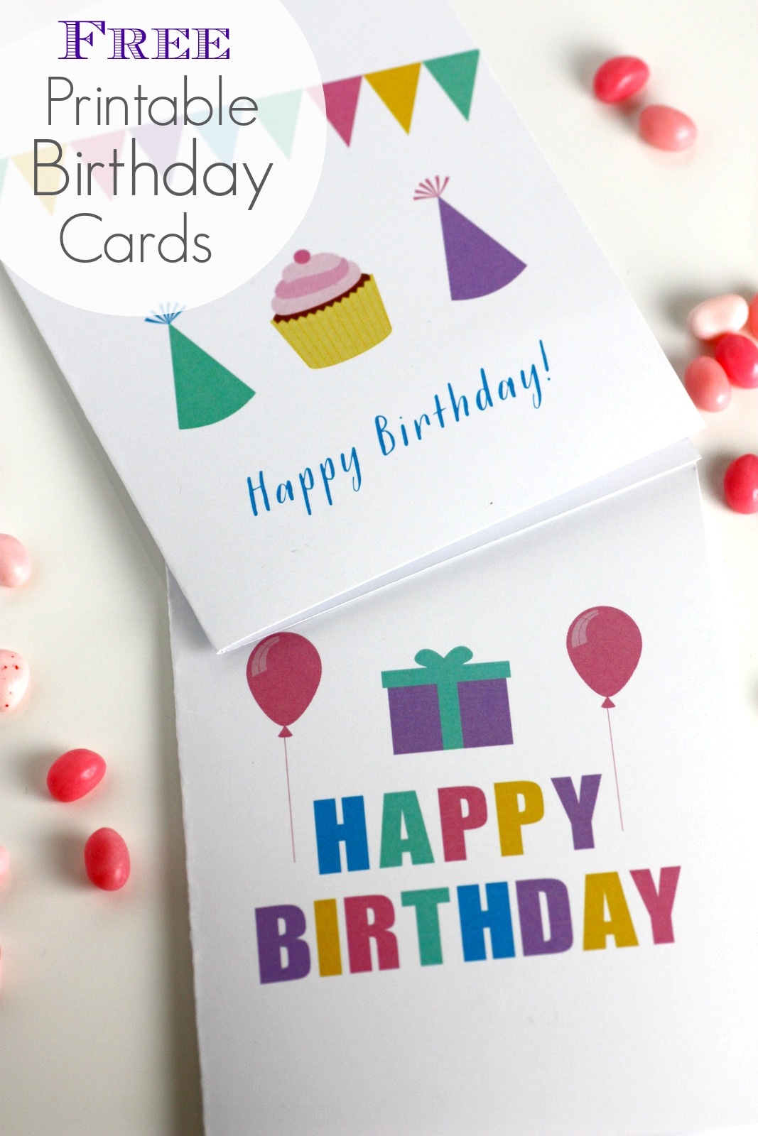 Free Printable Blank Birthday Cards | Catch My Party - Free Printable Birthday Cards For Boys