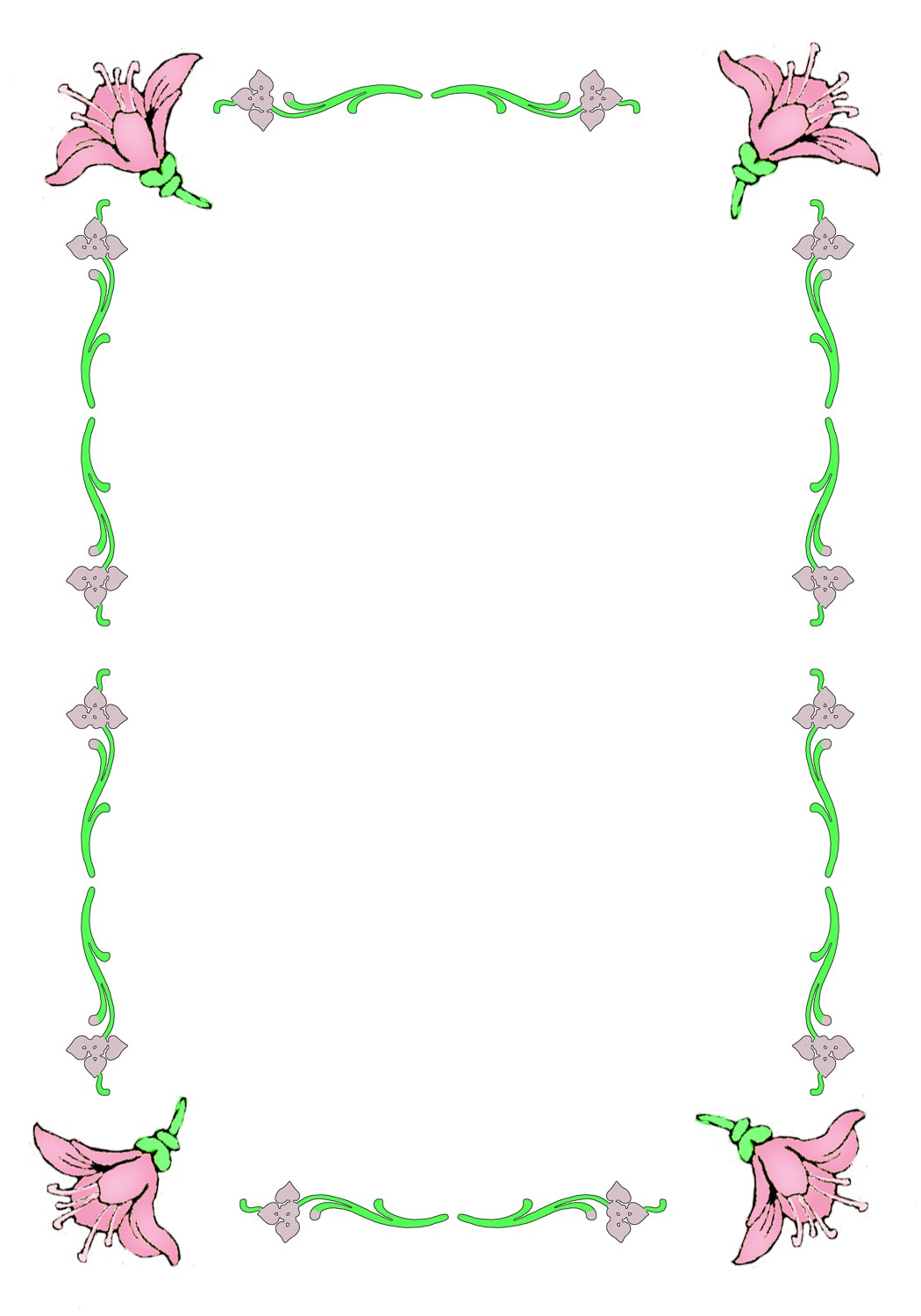 Free Printable Borders For Easter - Free Printable Borders