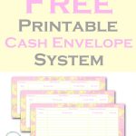 Free Printable Cash Envelope System   Strawberry Lemonade | Finance   Free Printable Money Envelopes