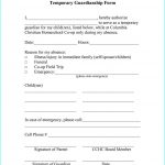 Free Printable Child Guardianship Forms Uk   Form : Resume Examples   Free Printable Temporary Guardianship Form