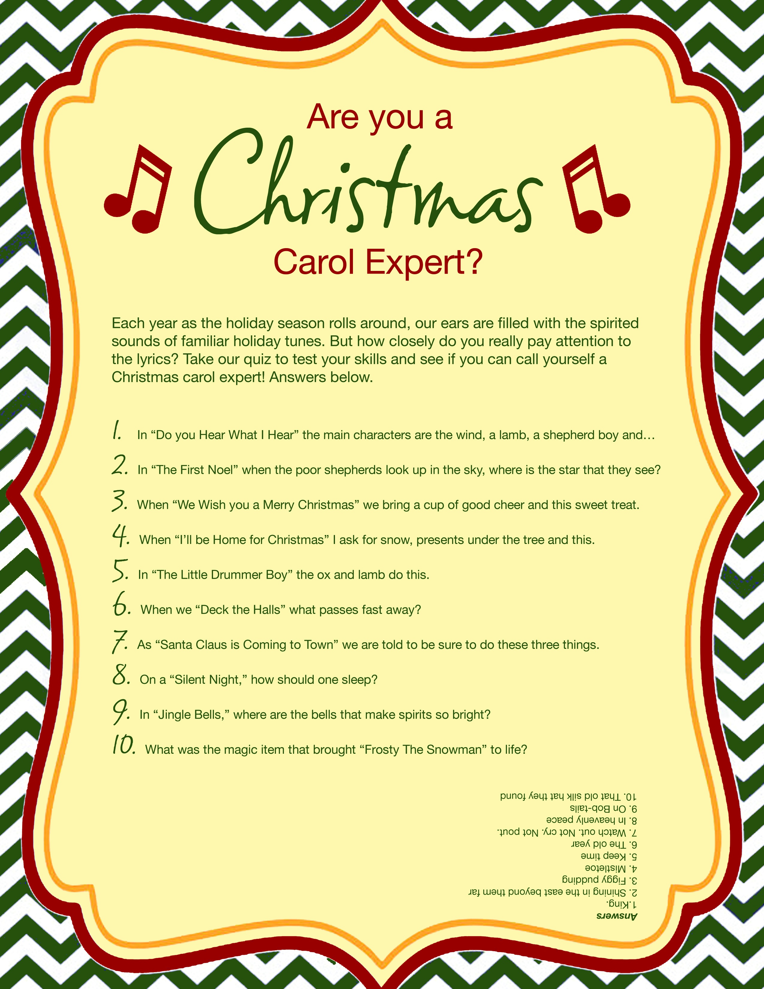 Free Christmas Trivia Game Lauterwasser Christmas Trivia Kwanzaa