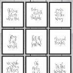 Free Printable Christmas Signs | The Top Pinned | Free Christmas   Free Printable Christmas Art