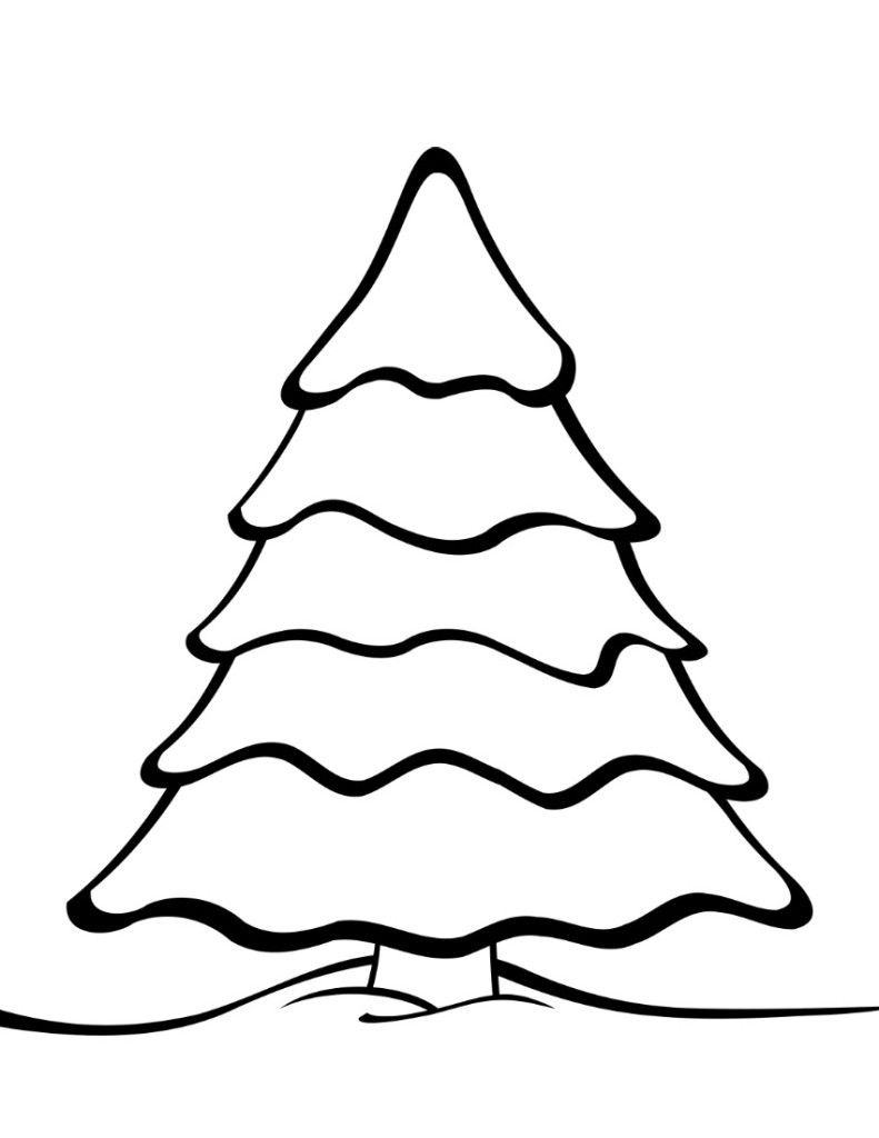Free Printable Christmas Tree Templates | Christmas | Colorful - Free Printable Christmas Tree Template