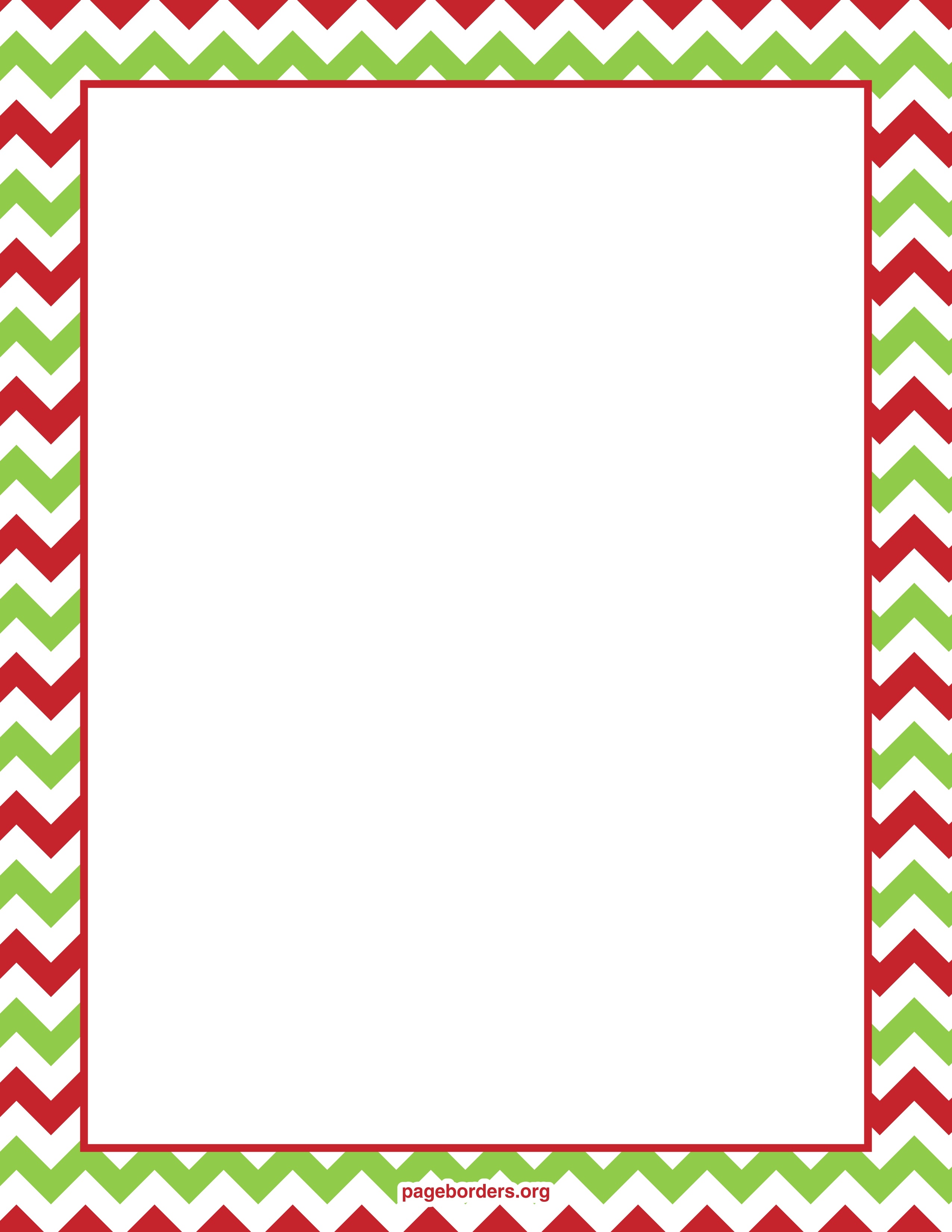 Free Printable Page Borders Christmas | Free Printable