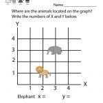 Free Printable Coordinate Graph Worksheet For Kindergarten   Free Printable Coordinate Graphing Pictures Worksheets