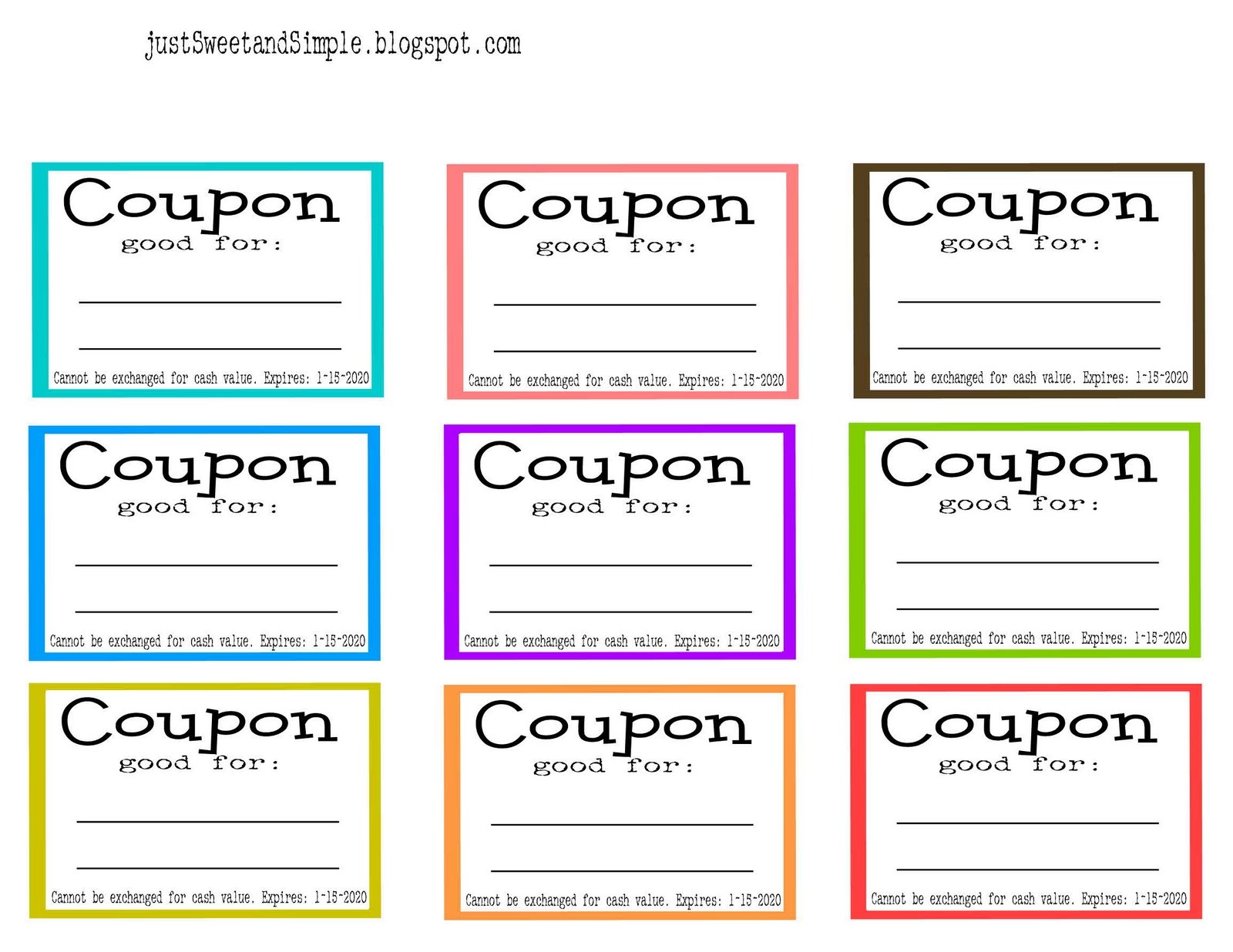 Make Your Own Printable Coupons For Free Free Printable