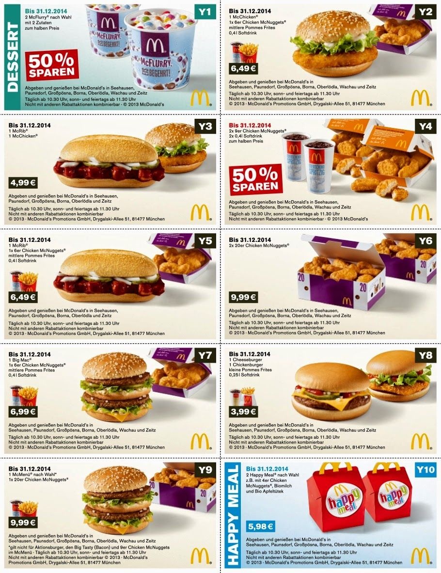 Free Printable Coupons: Mcdonalds Coupons | Fast Food Coupons - Free Mcdonalds Smoothie Printable Coupon