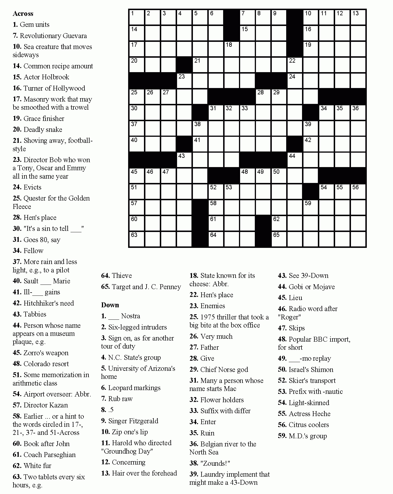 crossword maker online