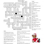 Free Printable Crossword Puzzles | M34 | Free Printable Crossword   Free Printable Christmas Puzzles