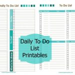 Free Printable Daily To Do List Template – Fieldstation.co Within   Free Printable Kids To Do List