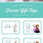 Free Printable Disney Frozen Gift Tags | Simple As That Printables   Party Favor Tags Free Printable